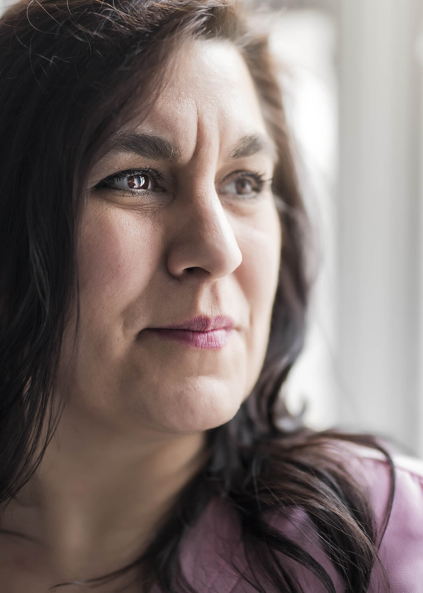 Close up of a woman who has supported Derventio